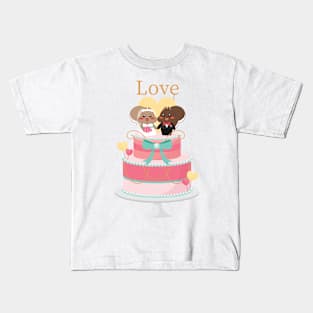 Squirrel's Wedding Kids T-Shirt